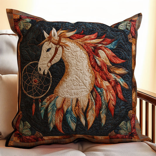 Horse Dreamcatcher WX1302306CL Quilt Pillow Case