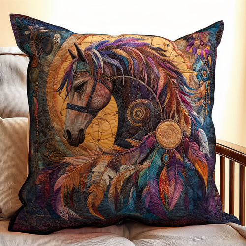 Horse Dreamcatcher WX1302311CL Quilt Pillow Case