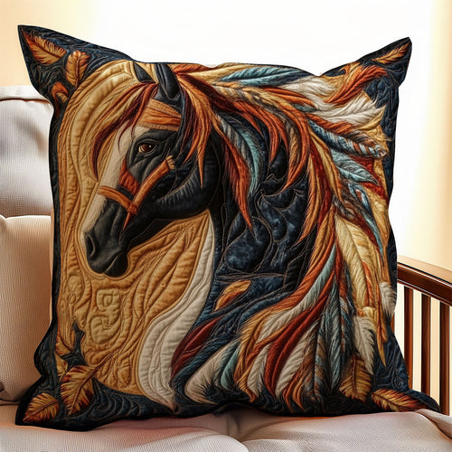 Horse Feather WX2802089CL Quilt Pillow Case