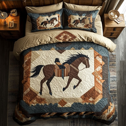 Horse Native American WX1002033CL Duvet Cover Set