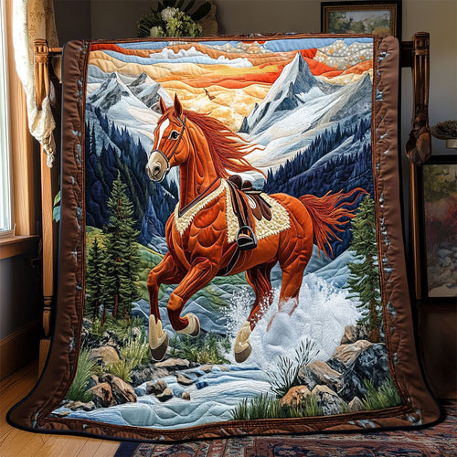 Horse WX0702050CL Quilt