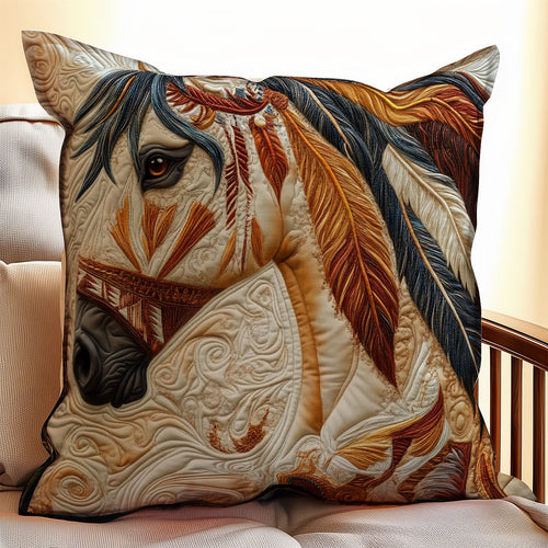 Horse WX2802091CL Quilt Pillow Case