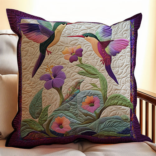 Hummingbird WX0602142CL Quilt Pillow Case