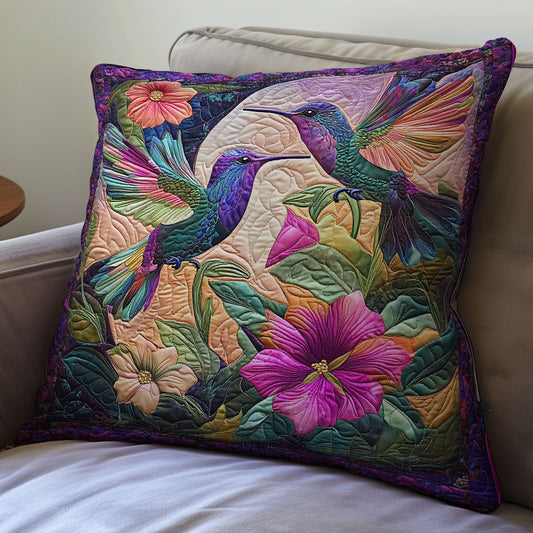 Hummingbird WX0602143CL Quilt Pillow Case