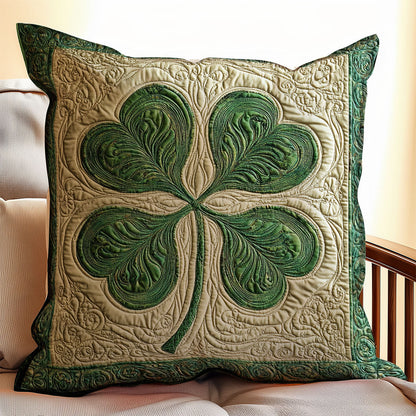 Irish Lucky Clover WX2702153CL  Quilt Pillow Case