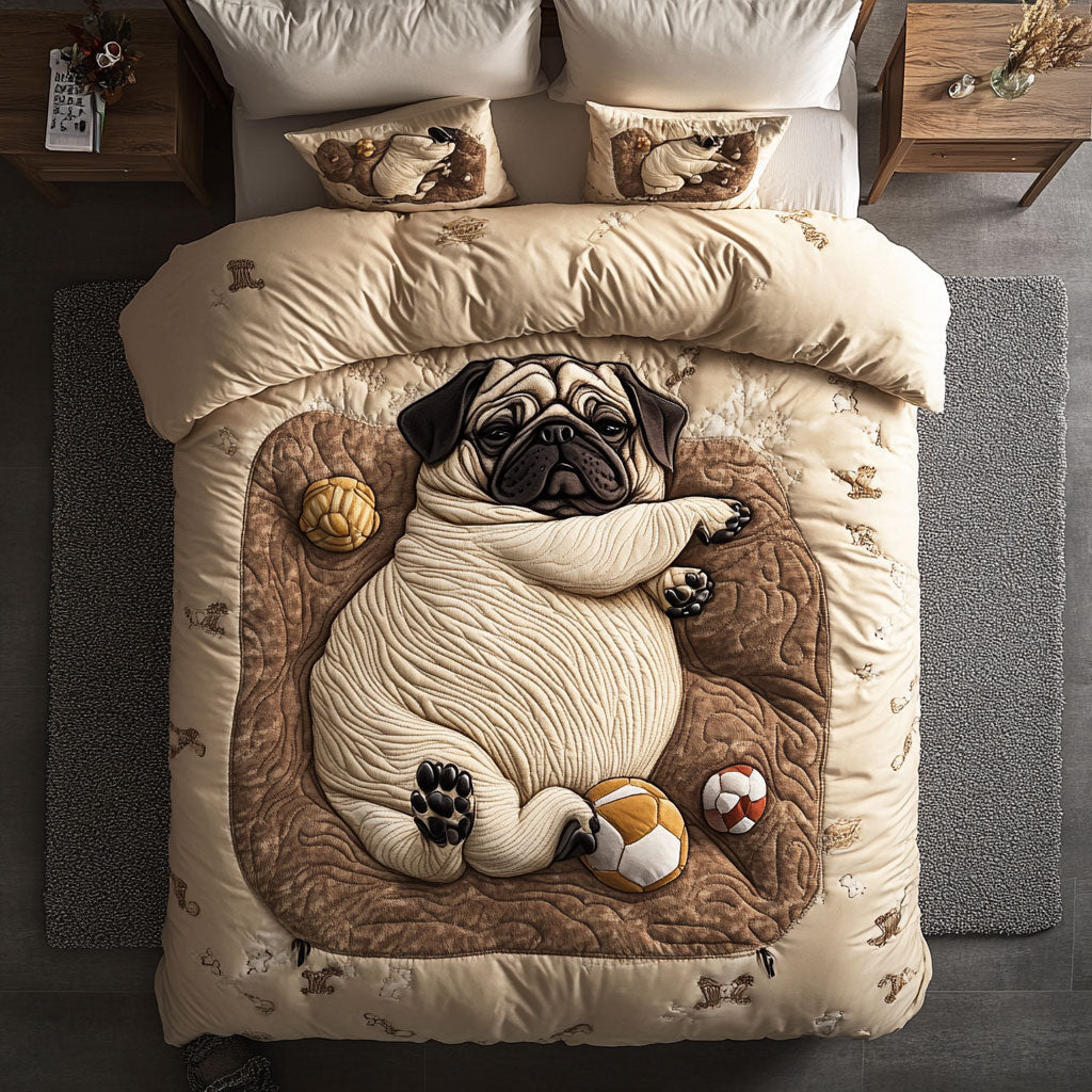 Lazy Pug WX1002038CL Duvet Cover Set