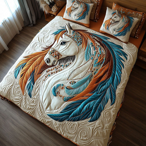 Majestic Horse WJ0302036CL Duvet Cover Set