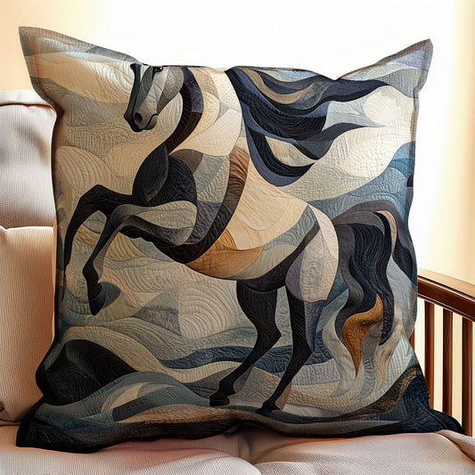 Majestic Horse WX0802166CL Quilt Pillow Case