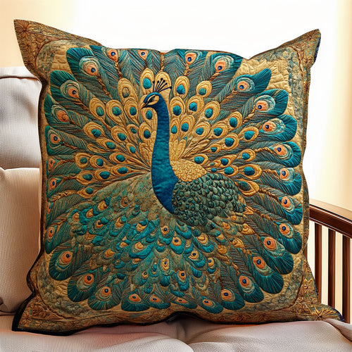 Majestic Peacock WX1902067CL Quilt Pillow Case