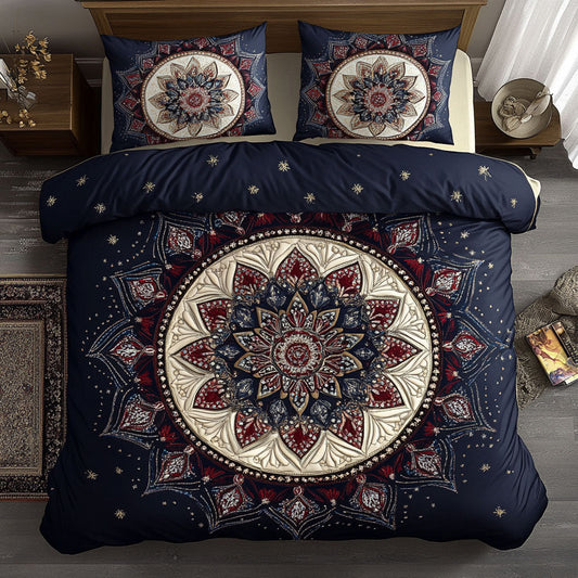 Mandala Pattern WX0501174CL Duvet Cover Set