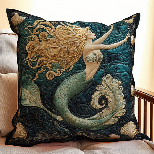 Marine Mermaid WX2802097CL Quilt Pillow Case