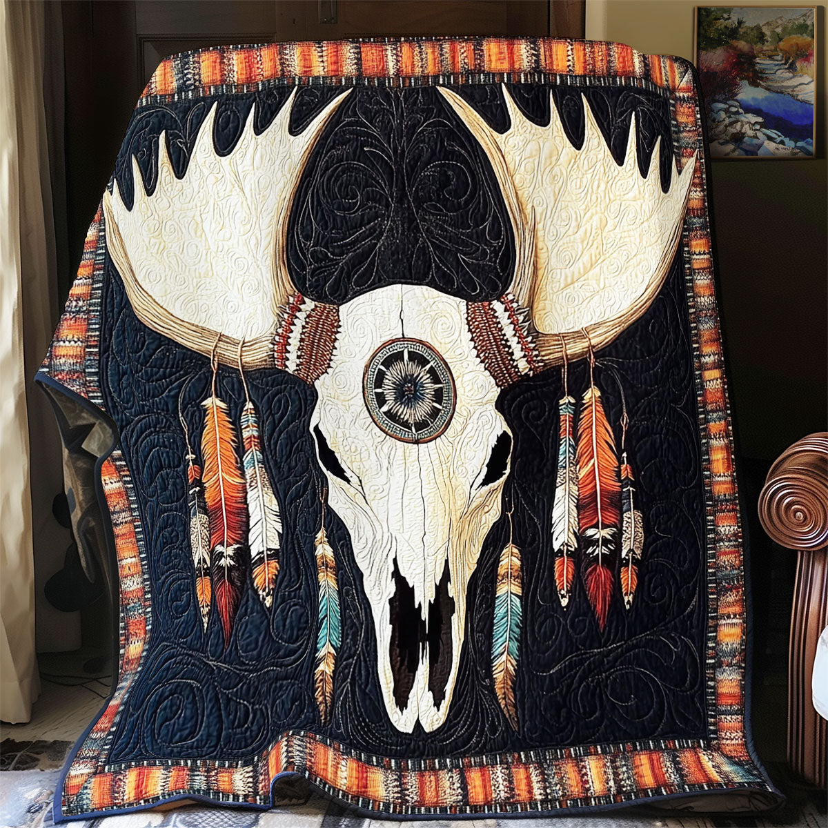 Mosse Skull WX0502063CL Quilt