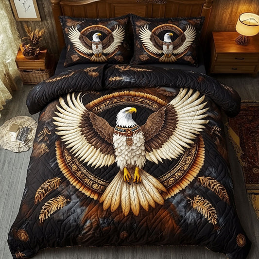 Native American Eagle WJ0303024CL Duvet Cover Set