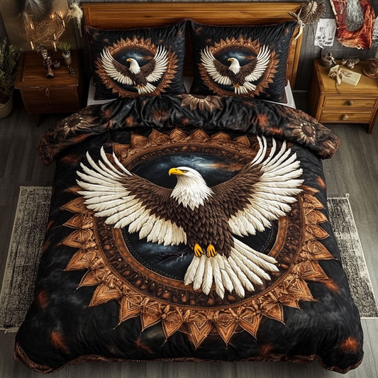 Native American Eagle WJ0503021CL Duvet Cover Set