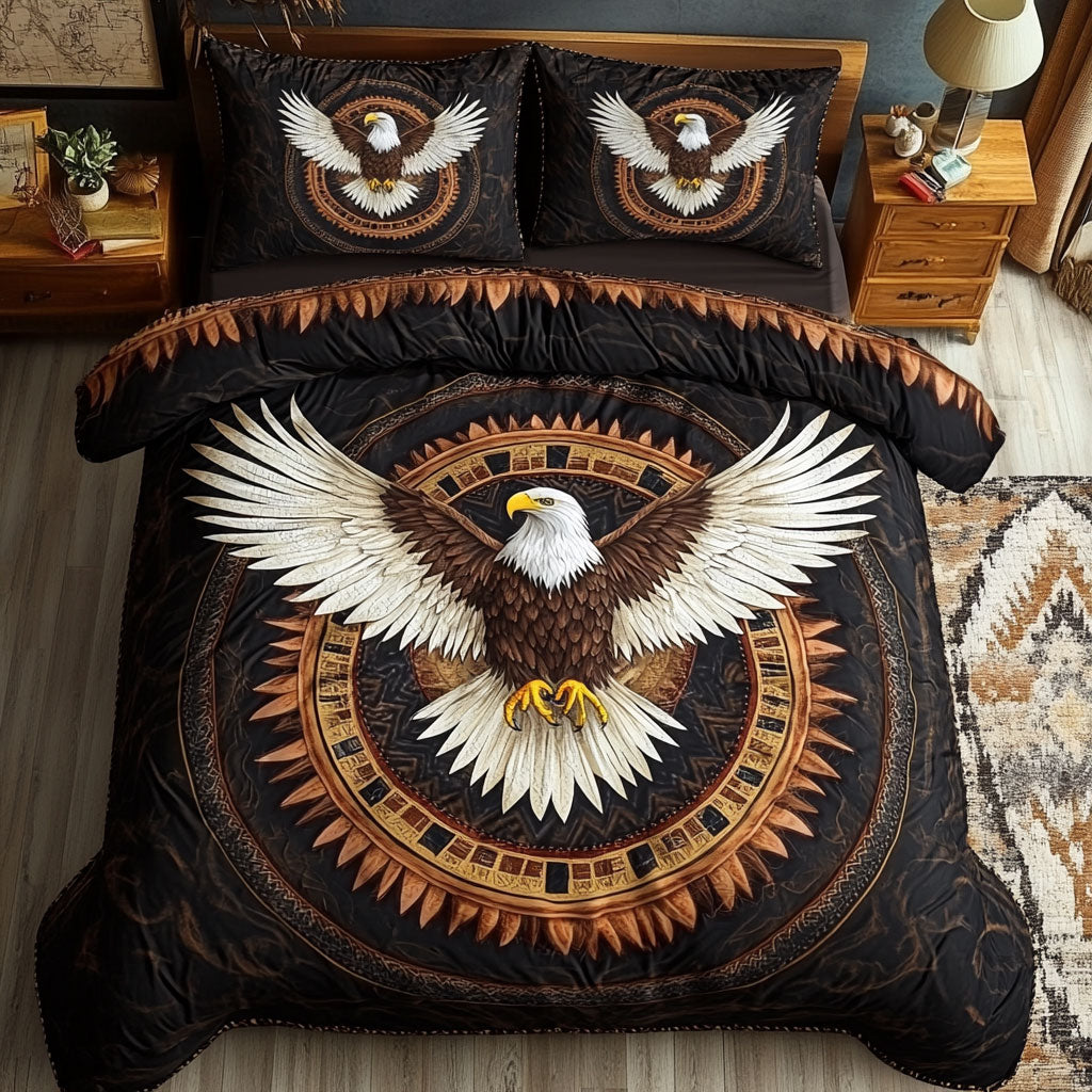 Native American Eagle WJ0803045CL Duvet Cover Set