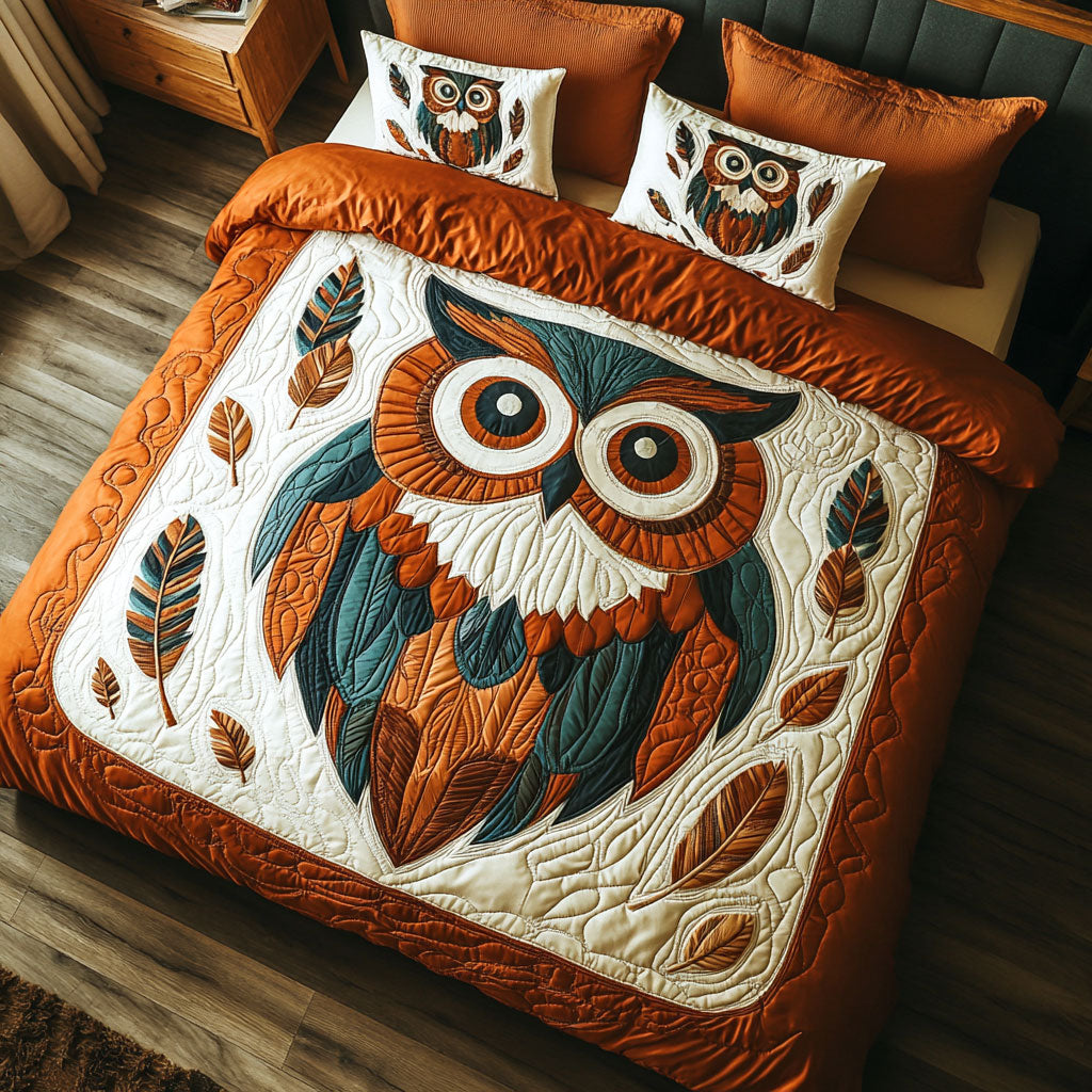 Native Owl WJ0602065CL Duvet Cover Set