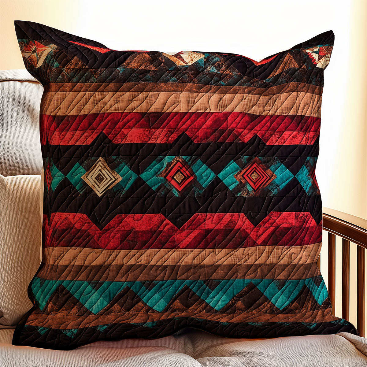 Native American WX0602152CL Quilt Pillow Case