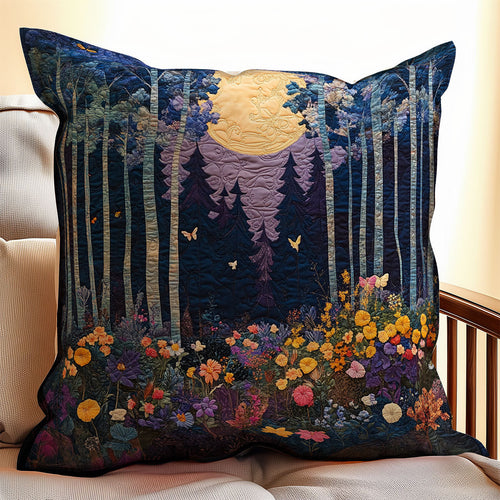 Night Flower Forest WX0702115CL Quilt Pillow Case