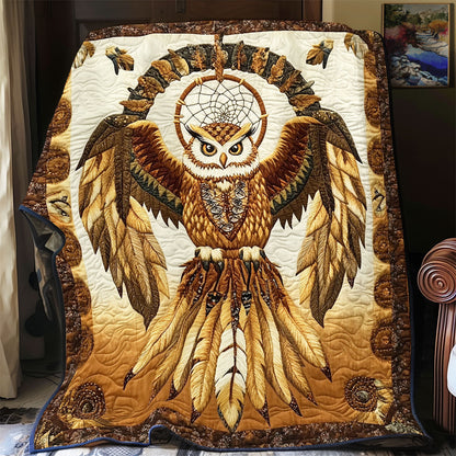 Owl Native American WX0502066CL Quilt