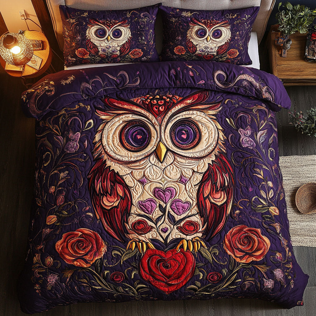 Owl WX0602230CL Duvet Cover Set