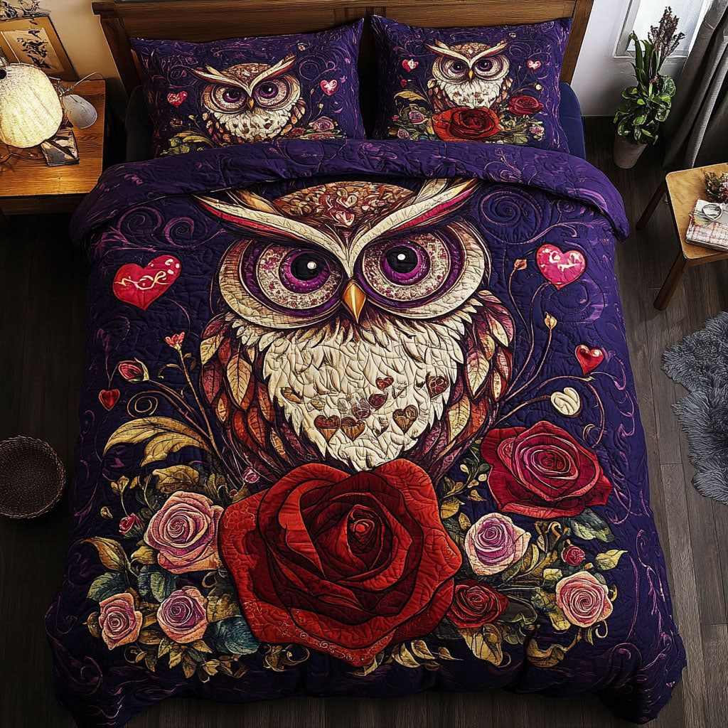 Owl WX0602232CL Duvet Cover Set