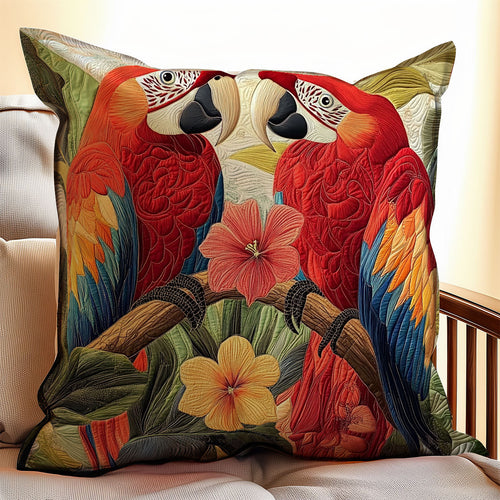 Parrot WX0501154CL Quilt Pillow Case