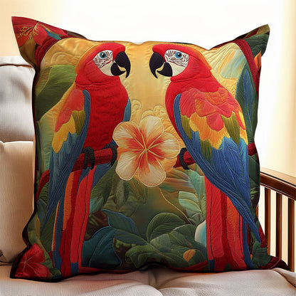 Parrot WX0501156CL Quilt Pillow Case