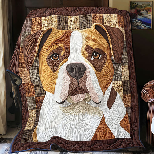 Pitbull Potrait WX1302145CL Quilt