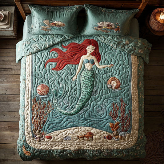 Pretty Mermaid WX1302488CL Duvet Cover Set