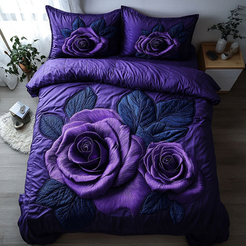 Purple Rose WJ1003044CL Duvet Cover Set