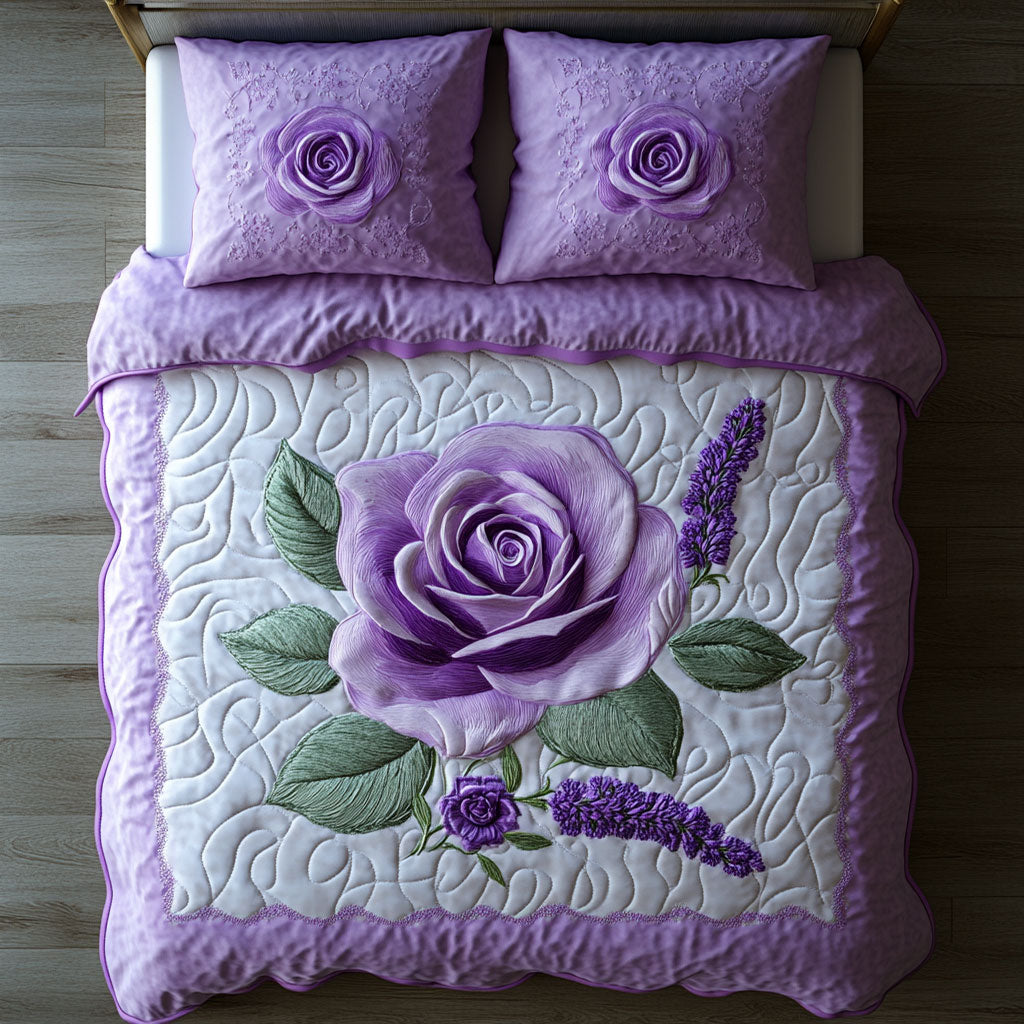 Purple Rose WJ1003045CL Duvet Cover Set