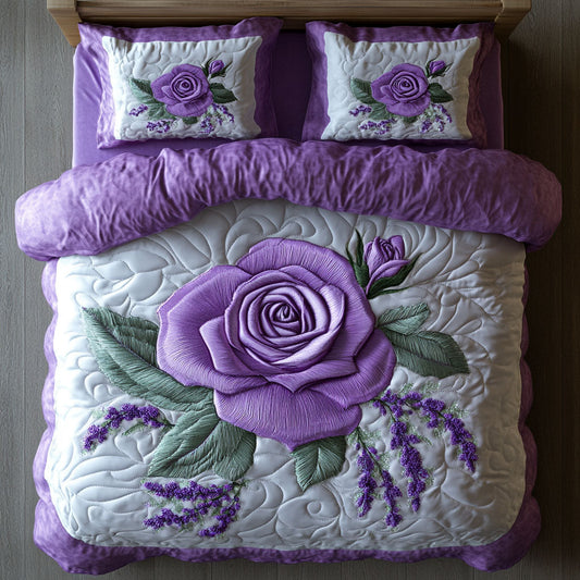 Purple Rose WJ1103040CL Duvet Cover Set