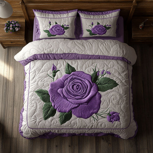 Purple Rose WJ1203048CL Duvet Cover Set