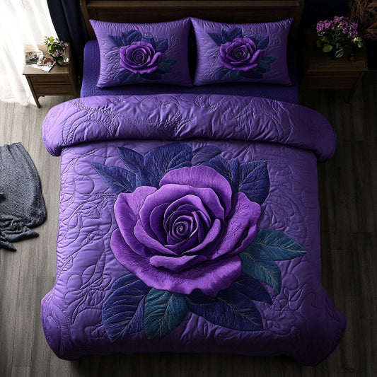 Purple Rose WJ1203049CL Duvet Cover Set