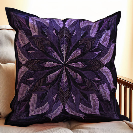 Purple Blossom WX1902080CL Quilt Pillow Case