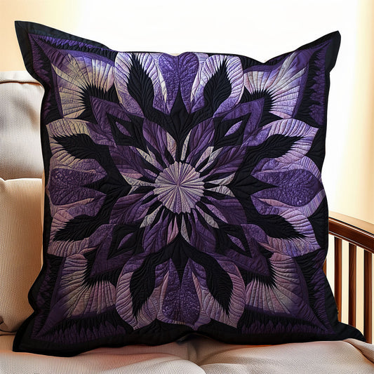 Purple Blossom WX1902082CL Quilt Pillow Case