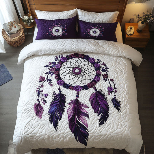 Purple Dreamcatcher WX0501187CL Duvet Cover Set