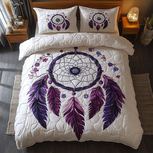 Purple Dreamcatcher WX0501189CL Duvet Cover Set