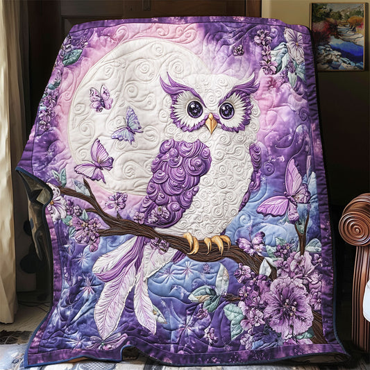 Purple Owl WX1302152CL Quilt