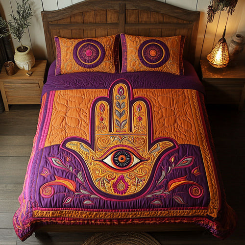 Sacred Hamsa WJ0602078CL Duvet Cover Set