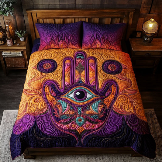 Sacred Hamsa WJ0702060CL Duvet Cover Set