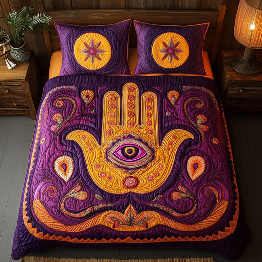 Sacred Hamsa WJ0802066CL Duvet Cover Set