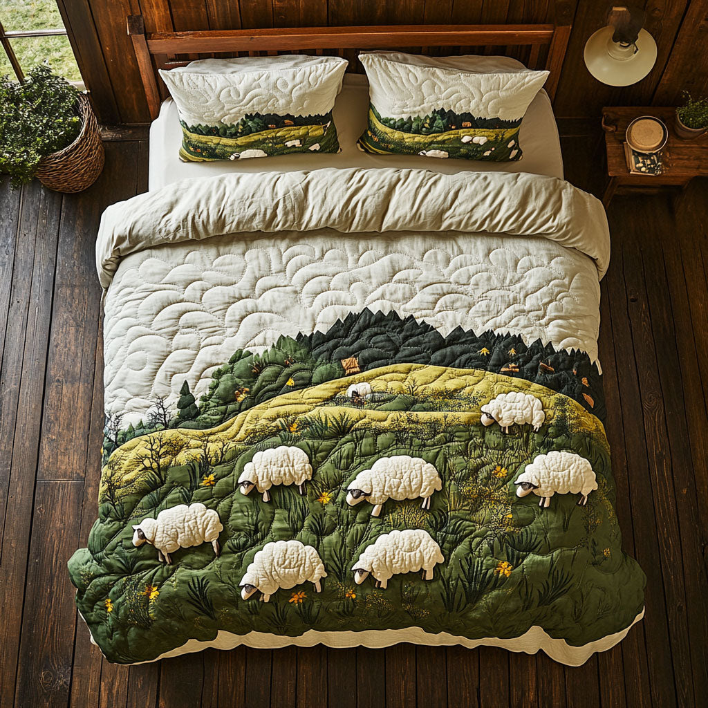 Sheep Grass WX1701119CL Duvet Cover Set