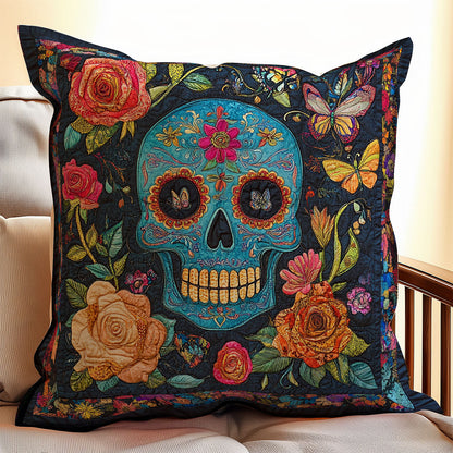 Skull Day Of The Dead WX1302362CL Quilt Pillow Case