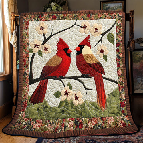 Spring Cardinal WX1802064CL Quilt