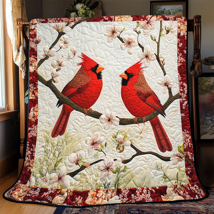 Spring Cardinal WX1802066CL Quilt