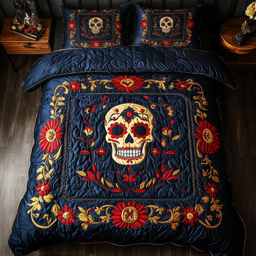 Sugar Skull WJ1103043CL Duvet Cover Set