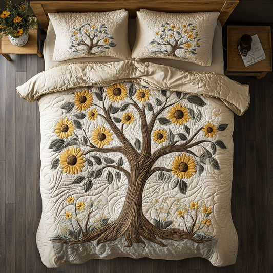 Sunflower Tree WX2102120CL Duvet Cover Set