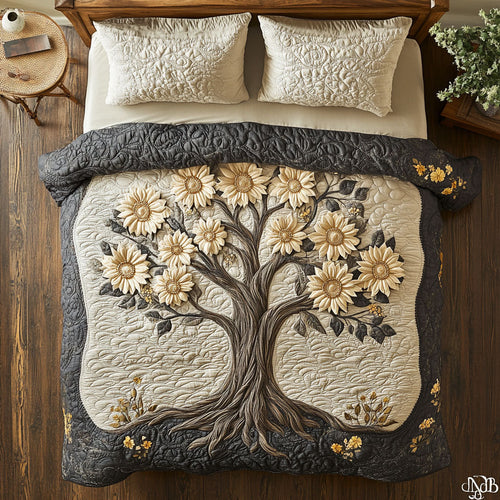 Sunflower Tree WX2102124CL Duvet Cover Set