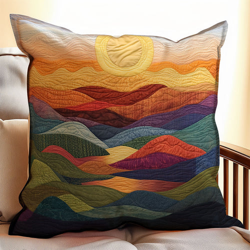 Sunrise In Mountain WX2702168CL Quilt Pillow Case